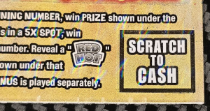 location of scratch to cash on pa lottery scratch off ticket